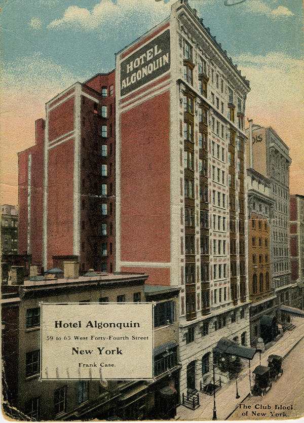 117 Years Ago Today 1st Guests Arrived at the Algonquin Hotel